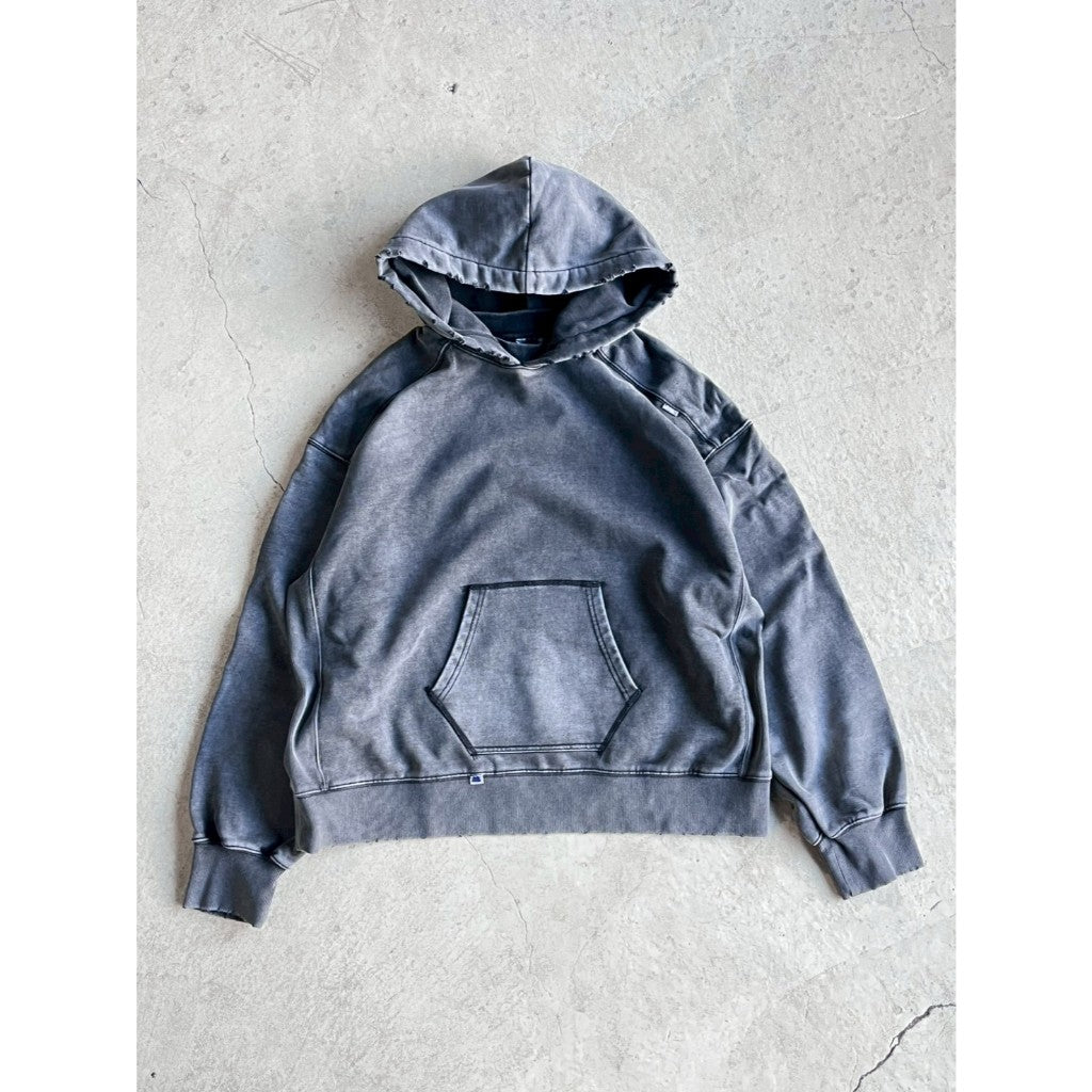Mont Bleue - Distressed Washed Hoodie