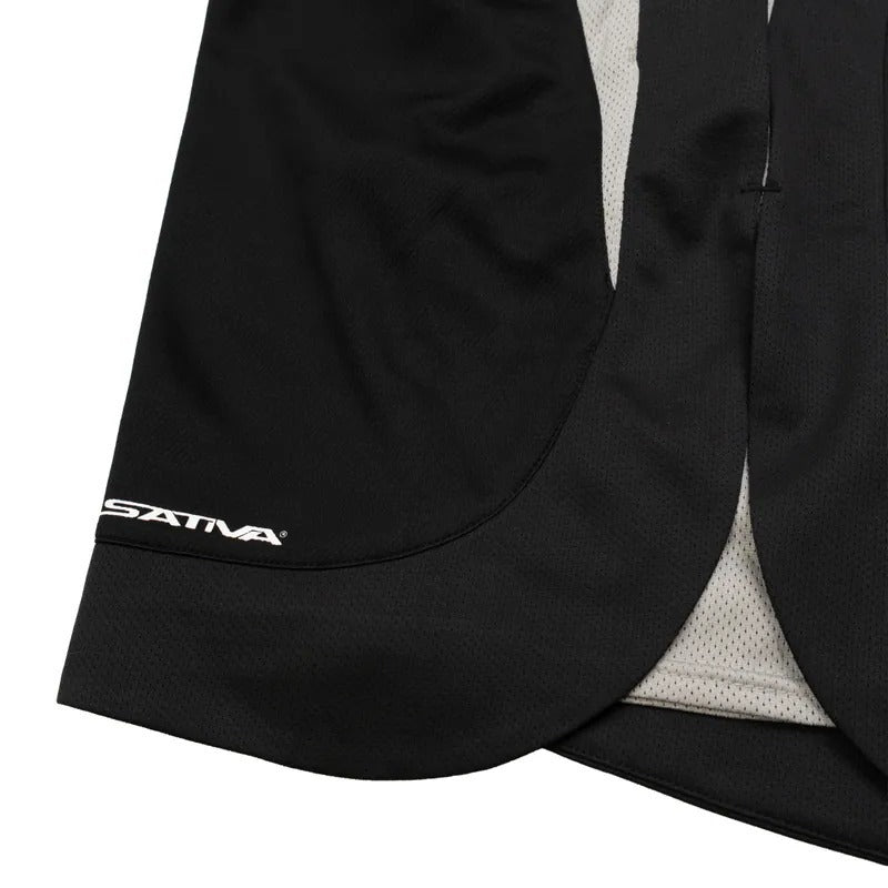 SATIVA BSK-01 “Team STVA” Basketball Shorts - Black