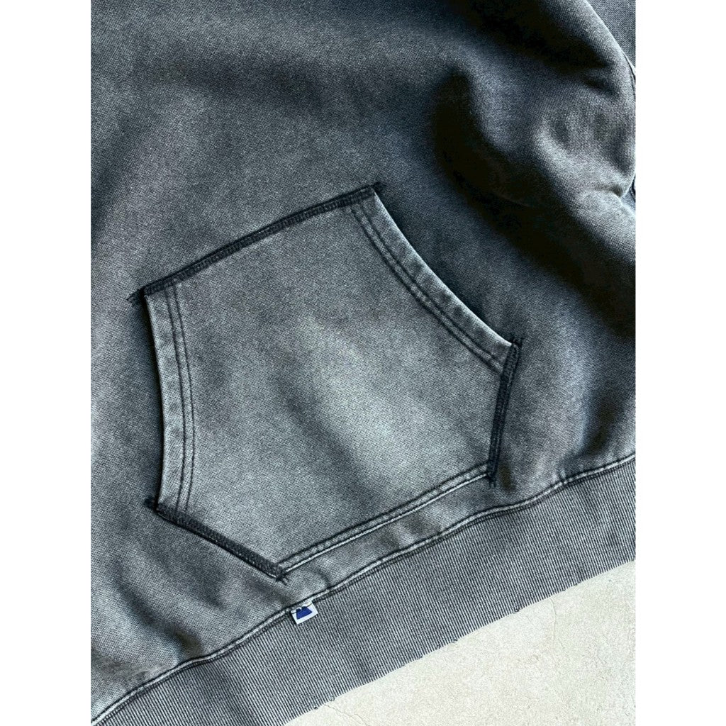 Mont Bleue - Distressed Washed Hoodie