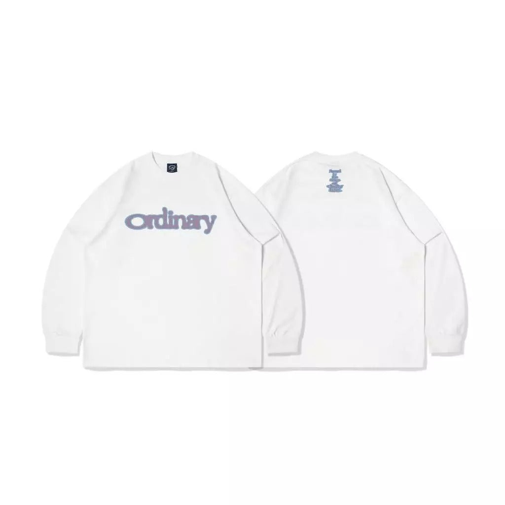 ORDINARY 昏眩LOGO 基礎長TEE
