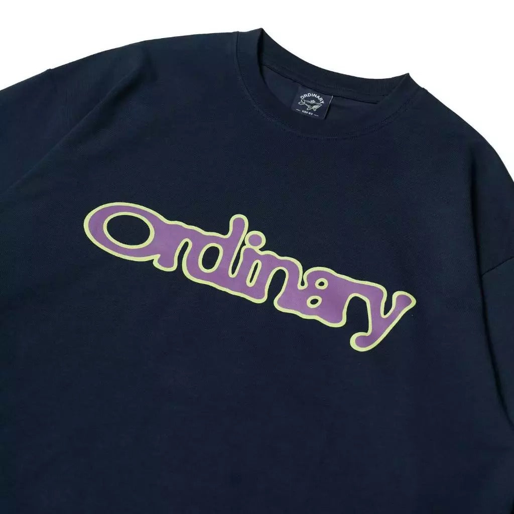 ORDINARY 昏眩LOGO 基礎長TEE