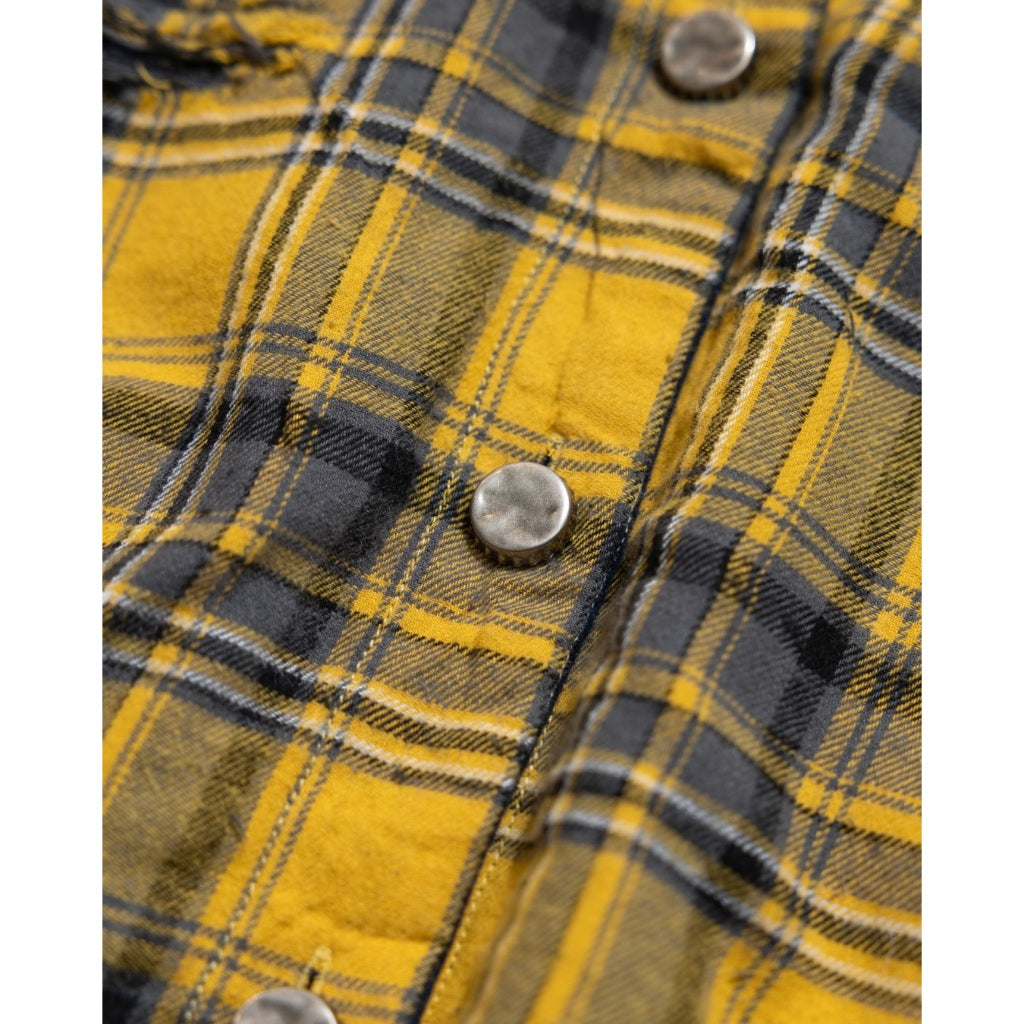 E’TREALOUEST - 25AW Double Up Plaid Shirt