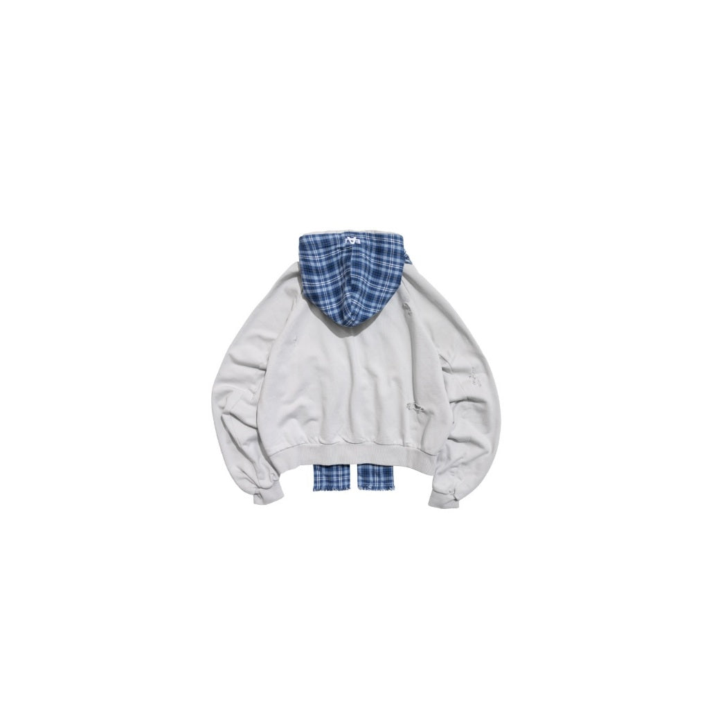 E’TREALOUEST - 25AW Removable Hood Zipper Jacket