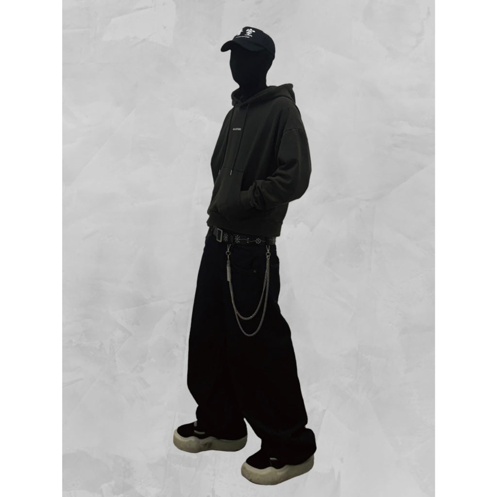FASHION KILLA - 25F/W DAILY WASH CROPPED HOODIE