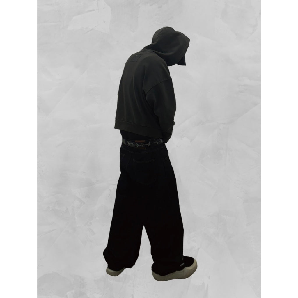 FASHION KILLA - 25F/W DAILY WASH CROPPED HOODIE