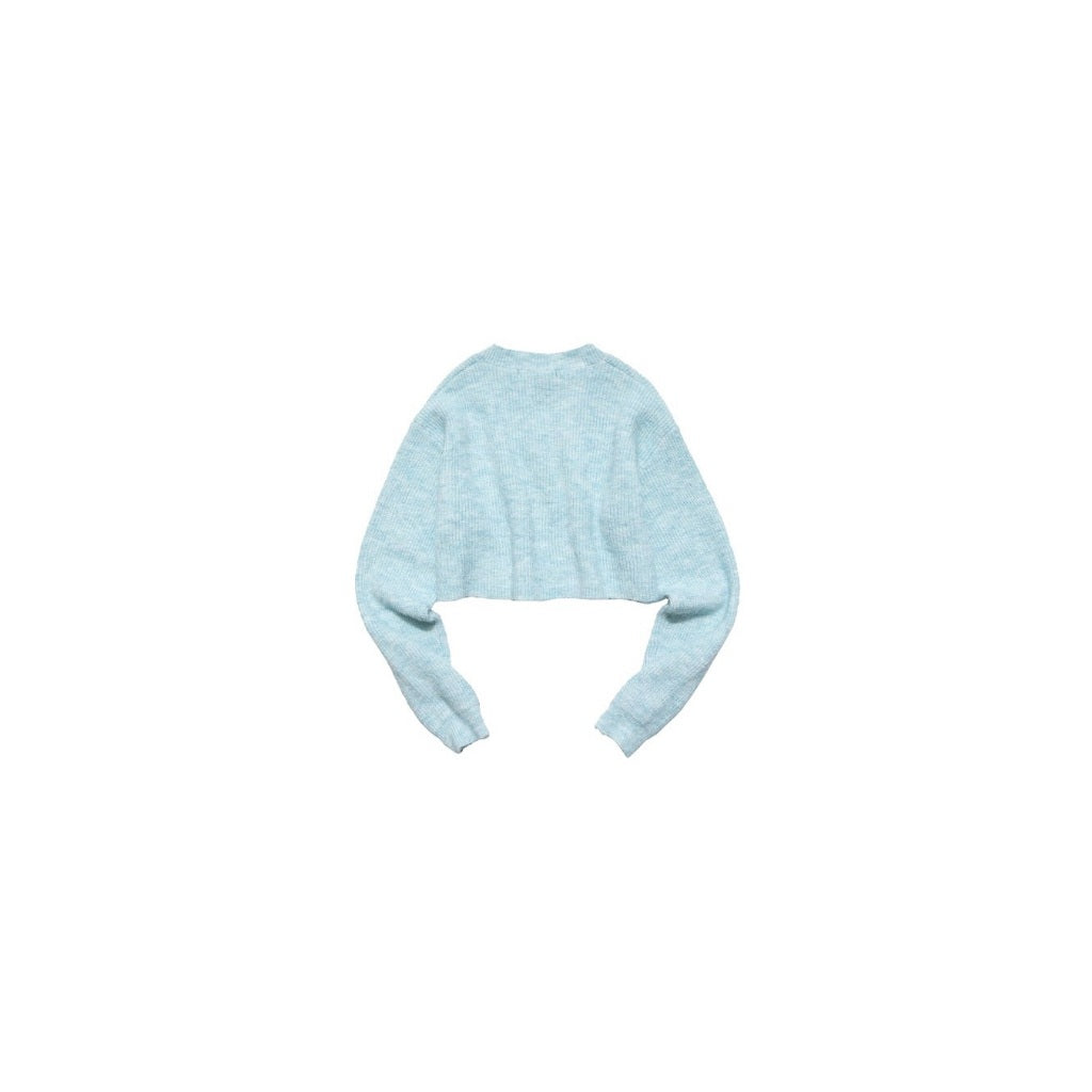 E’TREALOUEST - 25AW WMS Mohair Knit Short Sweater