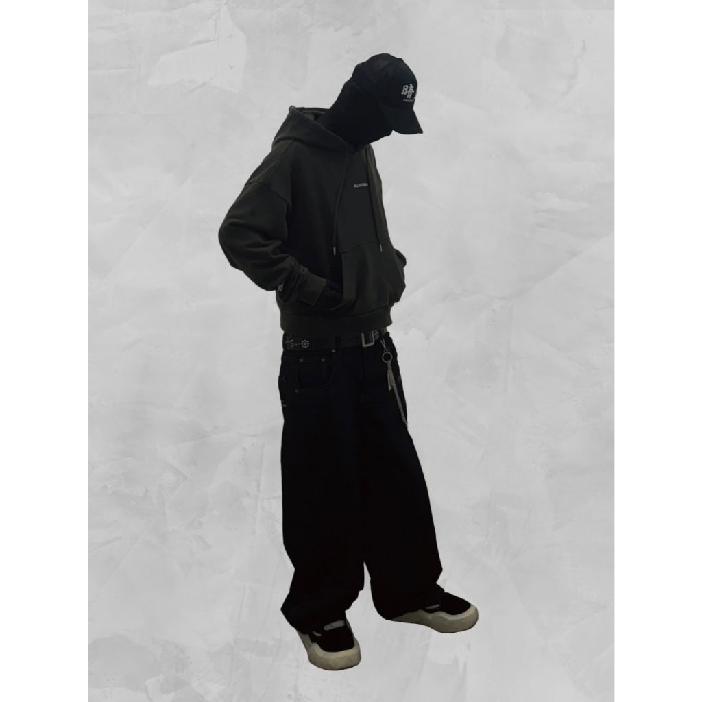 FASHION KILLA - 25F/W DAILY WASH CROPPED HOODIE