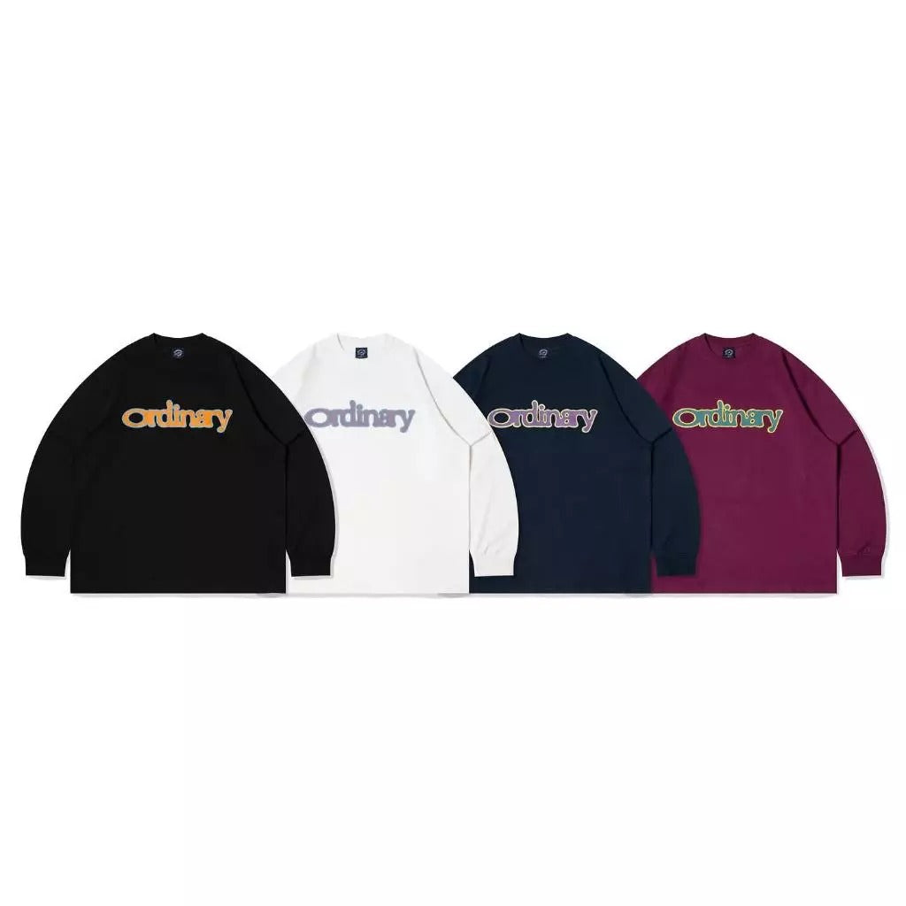 ORDINARY 昏眩LOGO 基礎長TEE