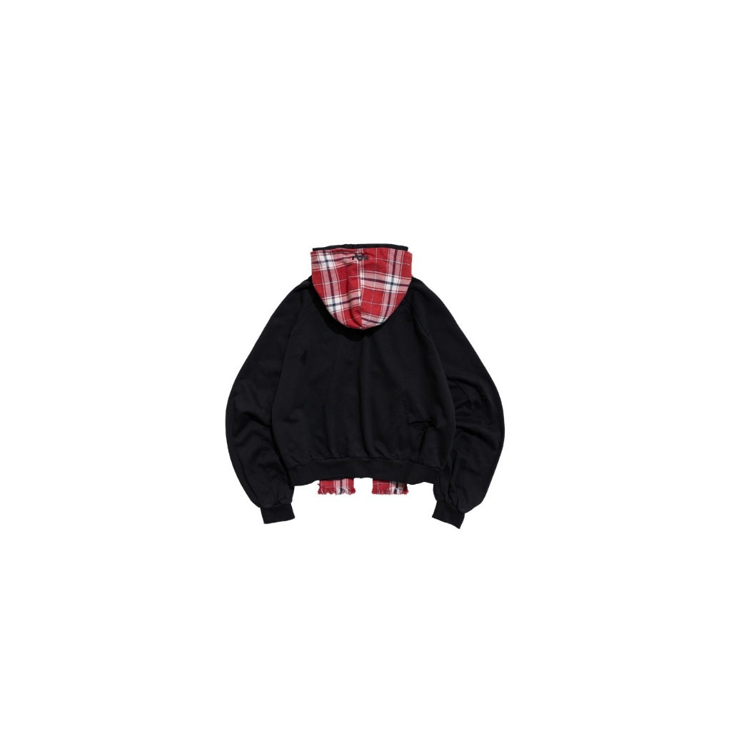 E’TREALOUEST - 25AW Removable Hood Zipper Jacket