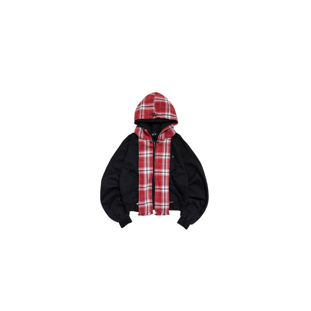 E’TREALOUEST - 25AW Removable Hood Zipper Jacket