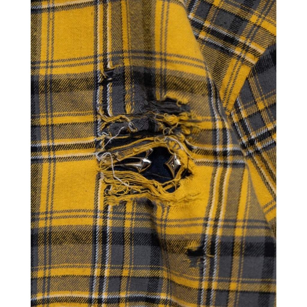 E’TREALOUEST - 25AW Double Up Plaid Shirt