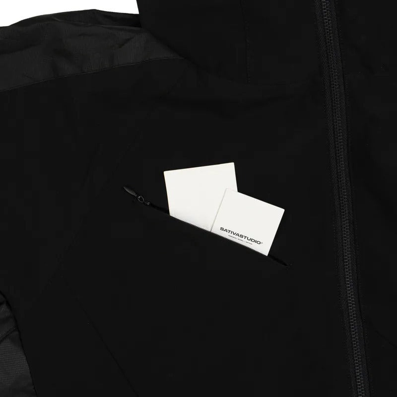 SATIVA S.TV-X4 “Shell Type” Jacket - Black