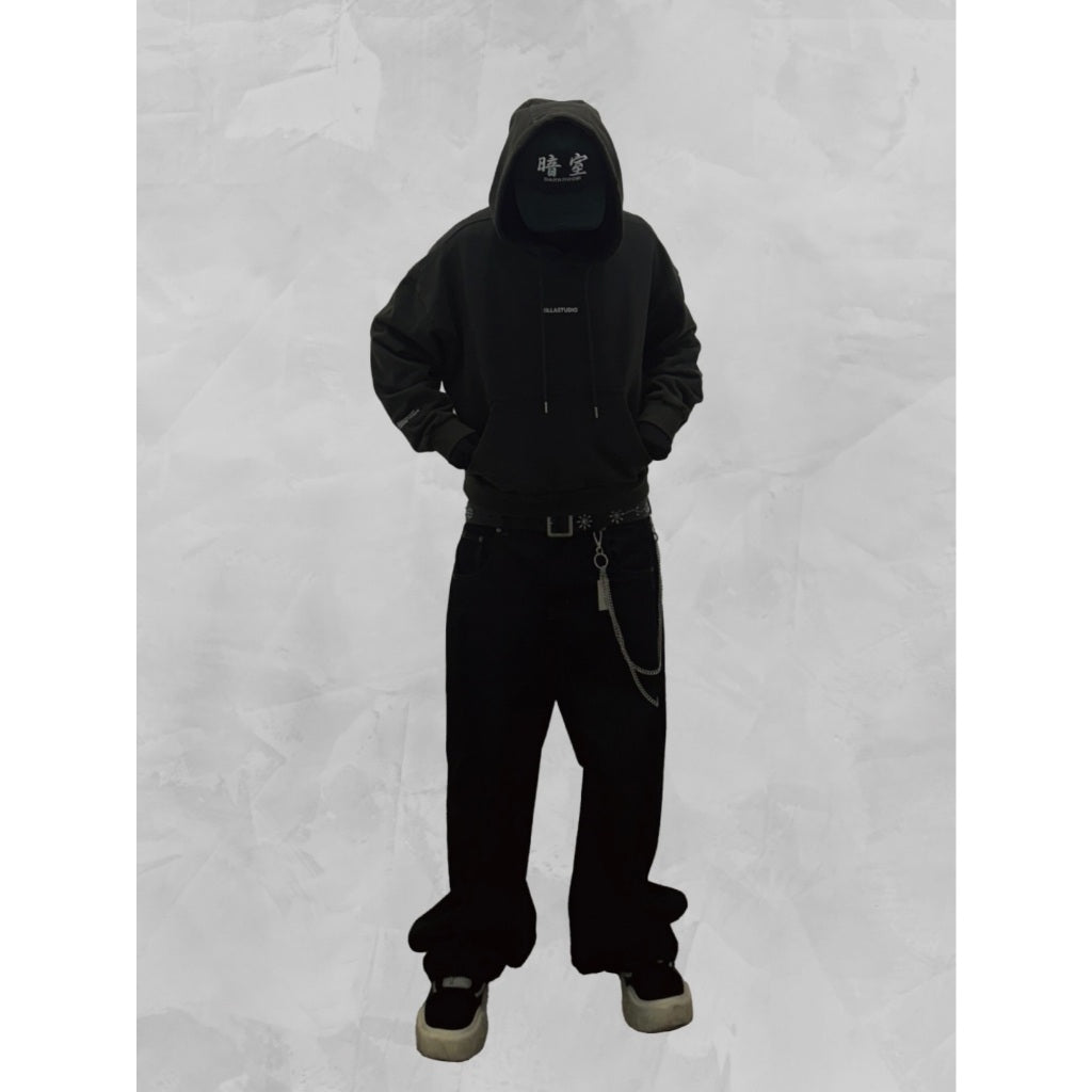 FASHION KILLA - 25F/W DAILY WASH CROPPED HOODIE