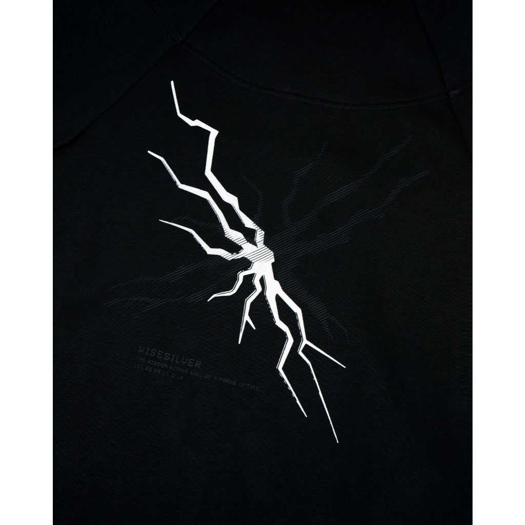 WISDOM® 2025 AW - ZIP UP LIGHTNING HOODIE