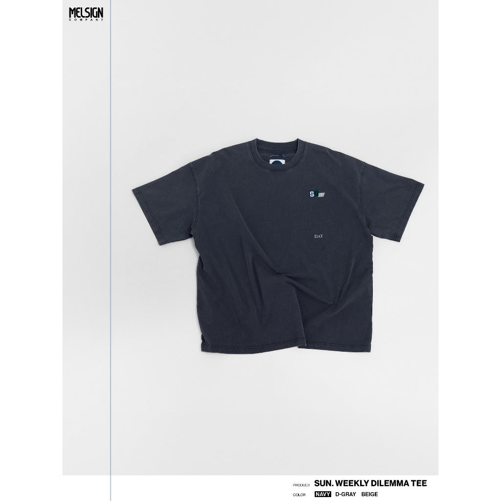 MELSIGN Sun. Weekly Dilemma Tee