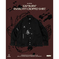 WALL OF SOUND - 3:20/“BURN” ANARCHYY CROPPED SHIRT