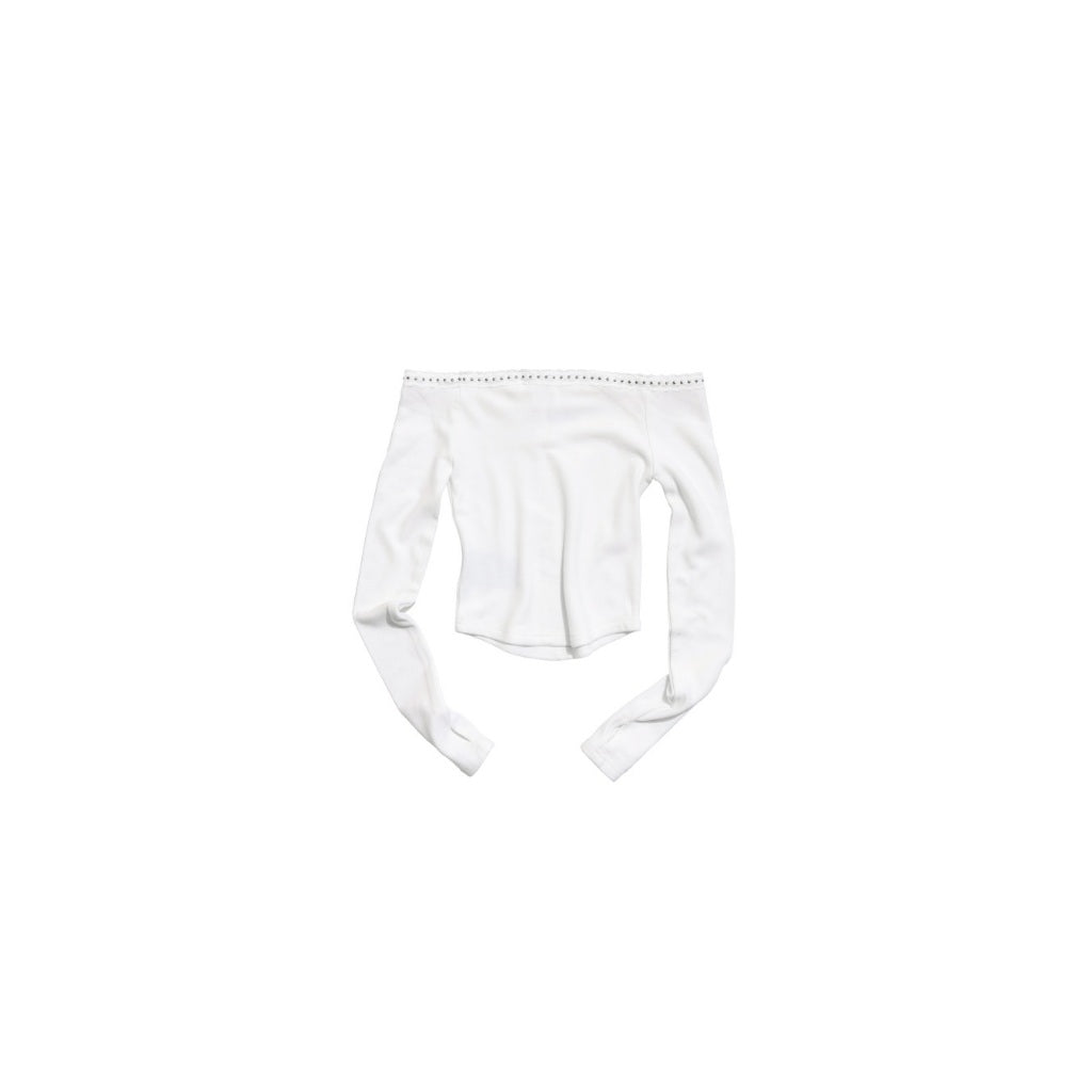 E’TREALOUEST - 25FW  WMS Off Shoulder Line Short