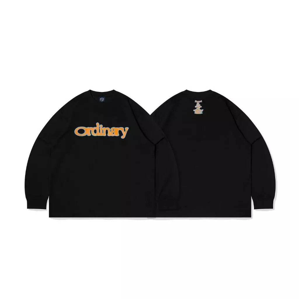 ORDINARY 昏眩LOGO 基礎長TEE