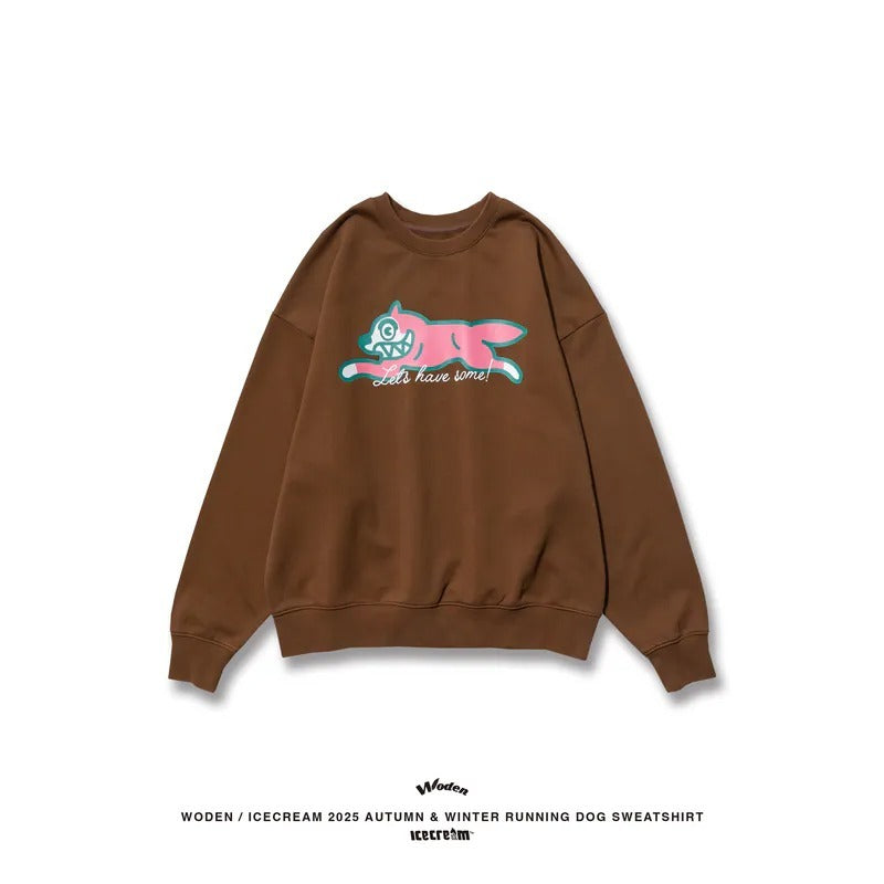 WODEN / ICECREAM 25AW Running Dog Sweatshirt