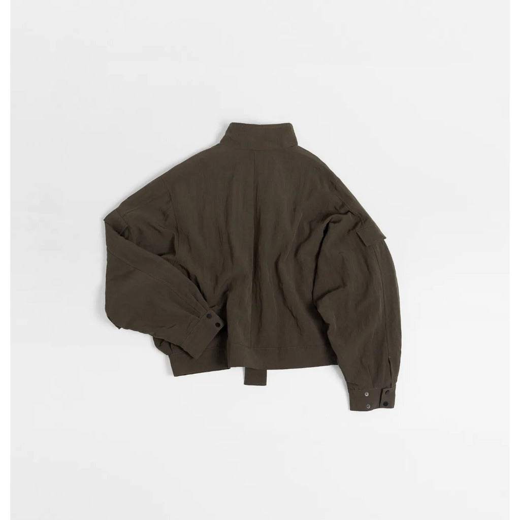 MELSIGN  Zip-up Pocket Short Jacket - 3 Colors
