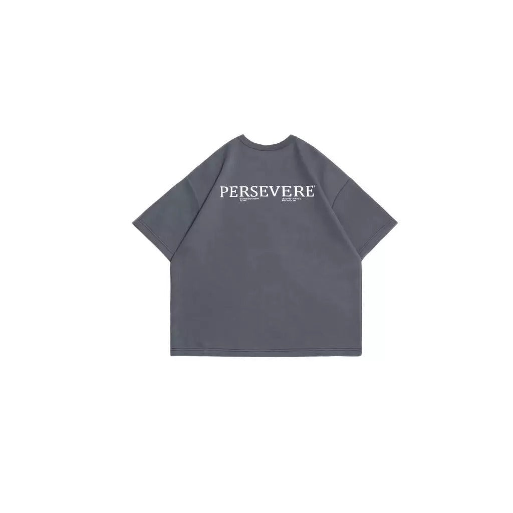 PERSEVERE LOOSE-FIT COTTON T-SHIRT