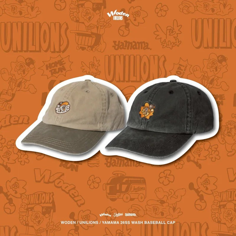 Woden x Unilions x Yamama Wash Baseball Cap