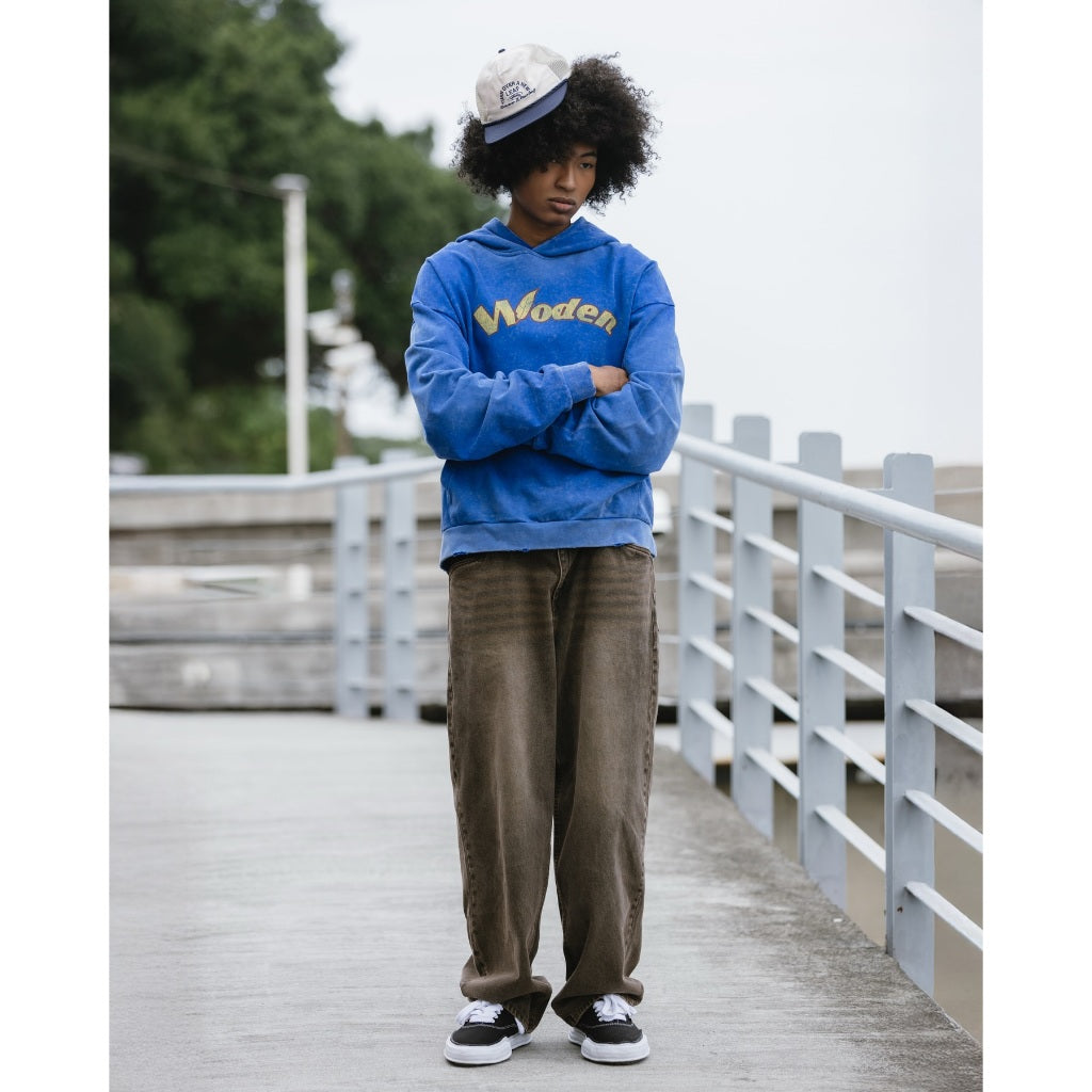 WODEN 2025 Washed Classic LOGO Hoodie