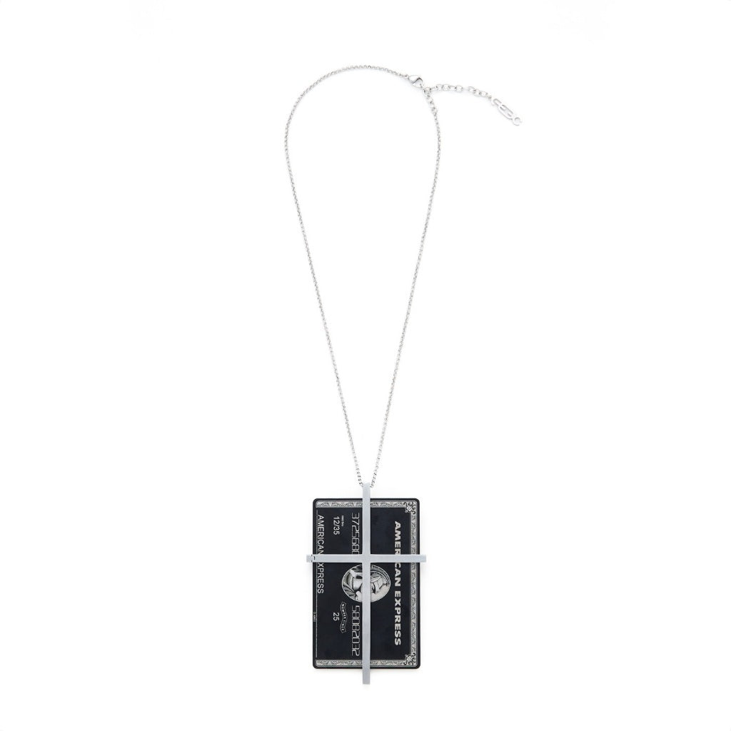 Fe3c - ID Card Necklace 十字證件夾項鍊