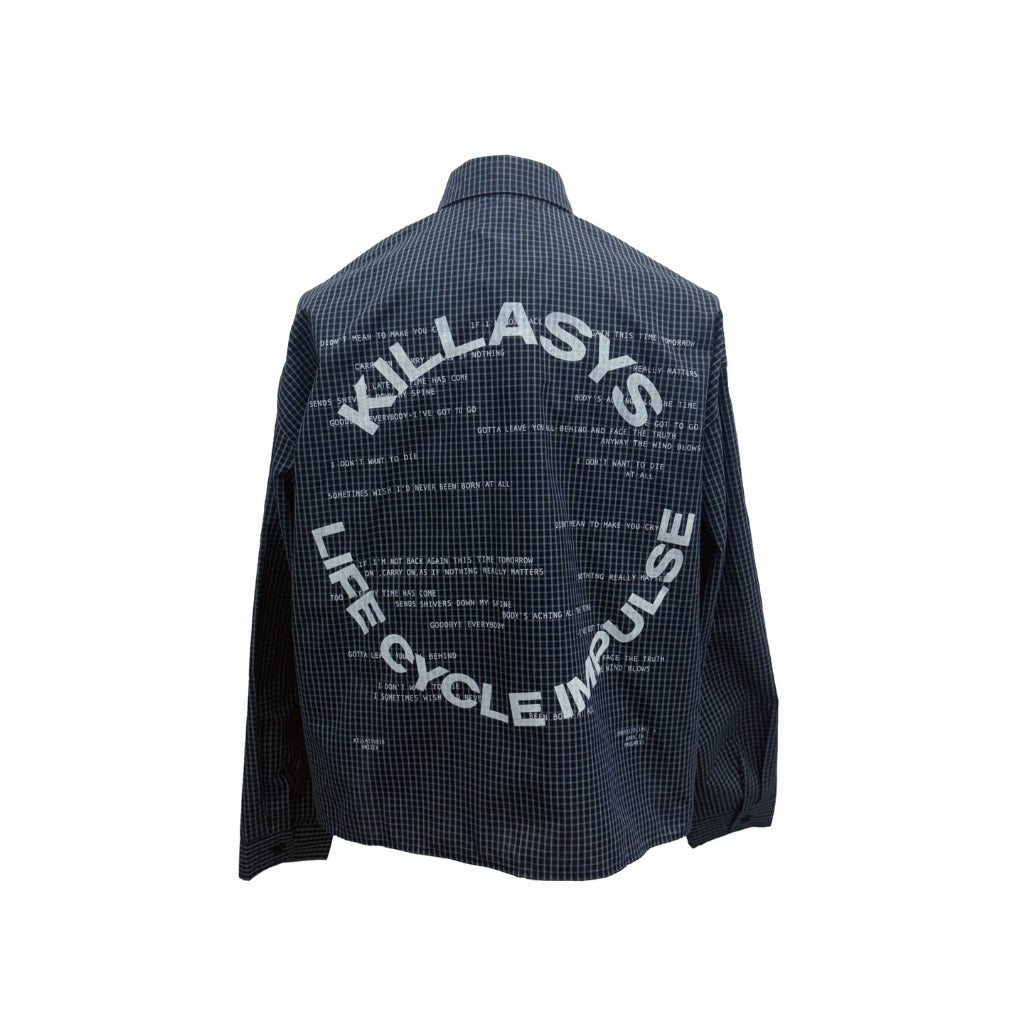 FASHION KILLA - LCI CHECKER BOXY SHIRT