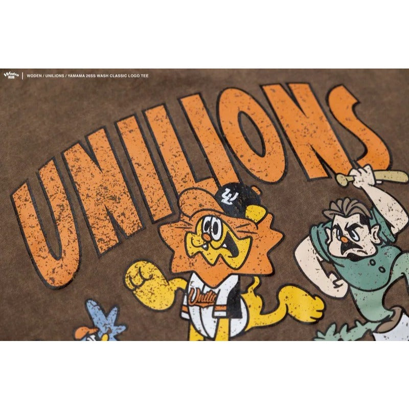 Woden x Unilions x Yamama Wash Classic LOGO Tee