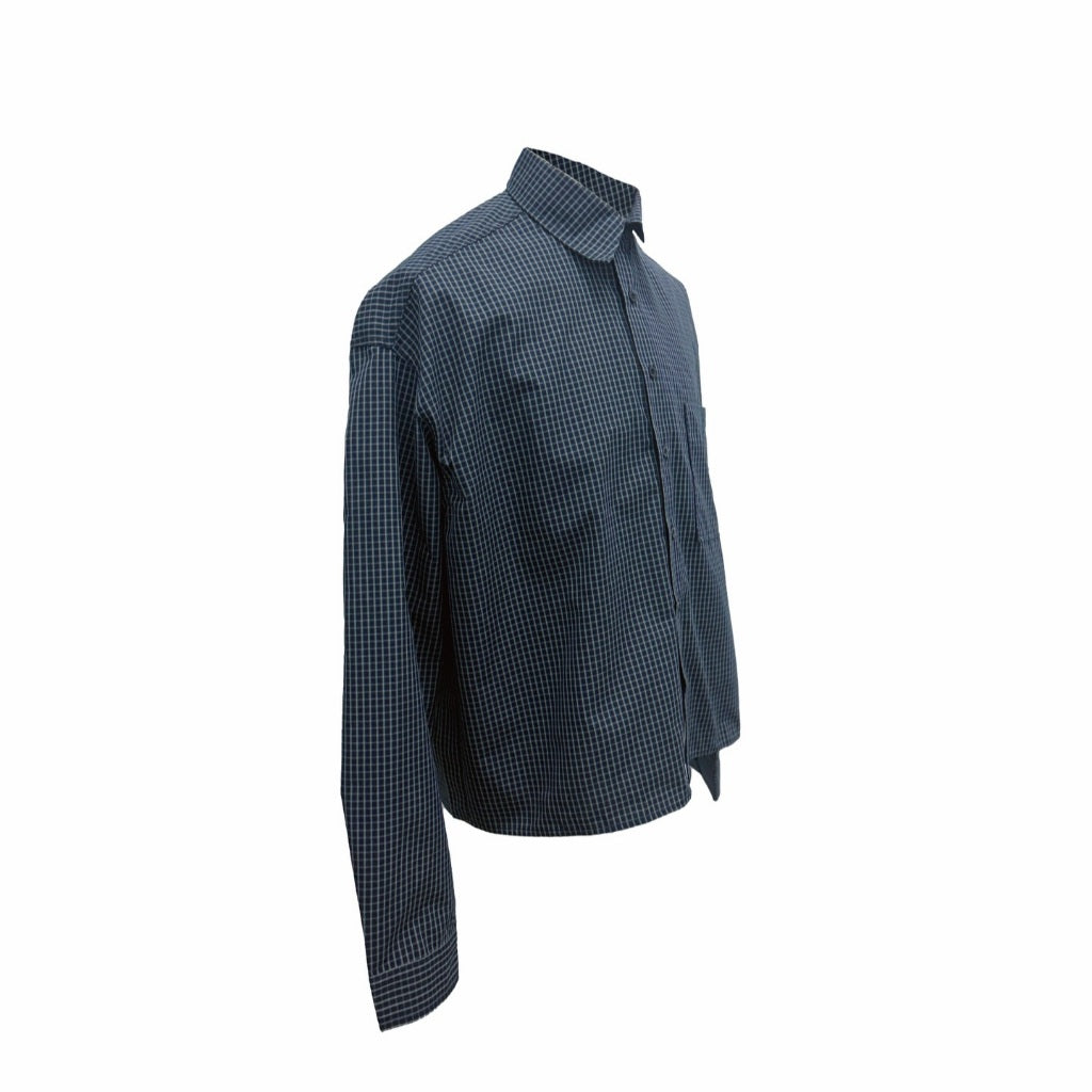 FASHION KILLA - LCI CHECKER BOXY SHIRT