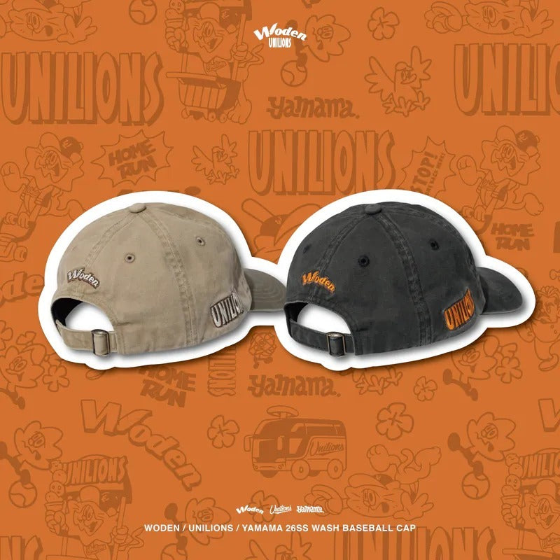 Woden x Unilions x Yamama Wash Baseball Cap