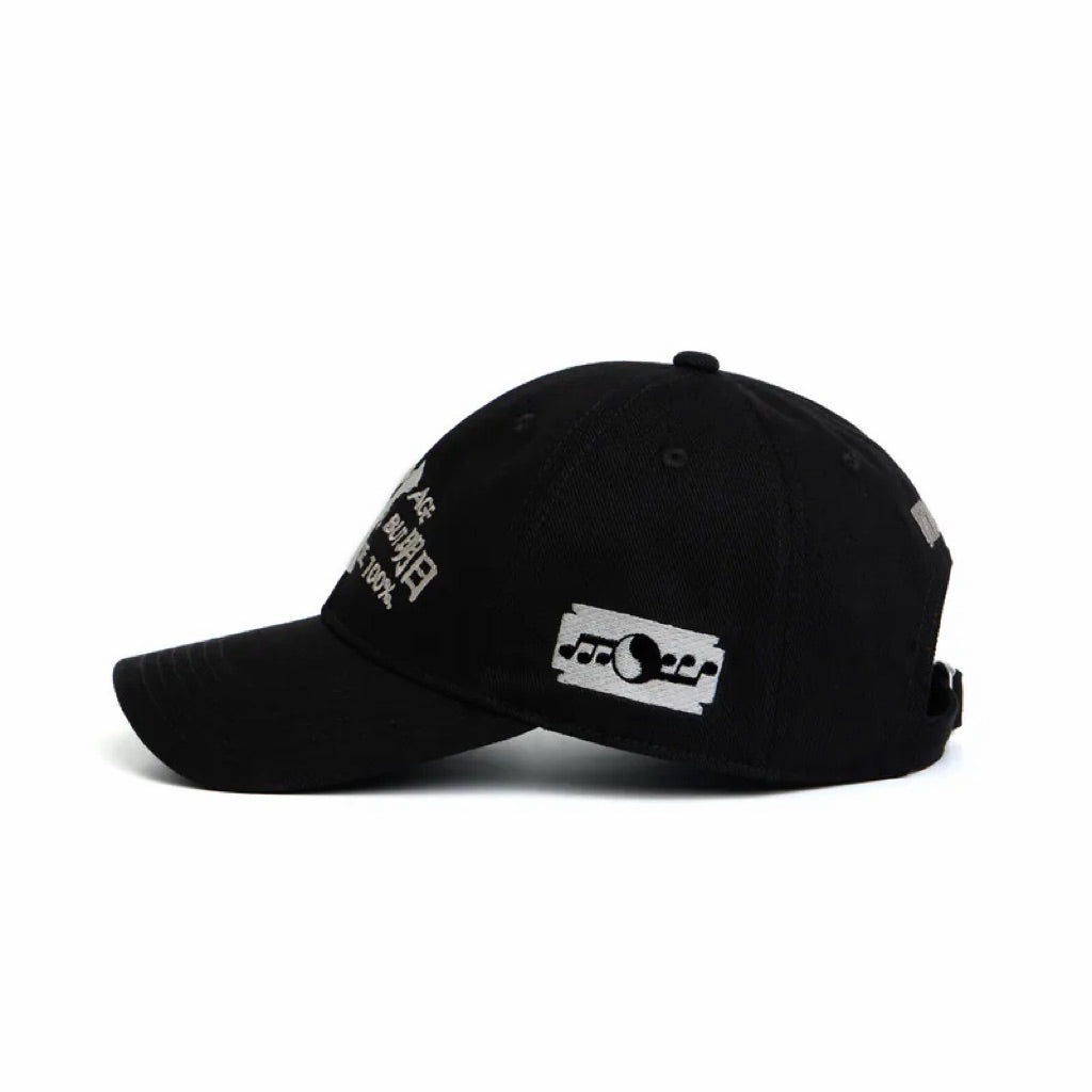 WALL OF SOUND - 6:19/“3D” SAD.MP4 EMBROIDERED CAP