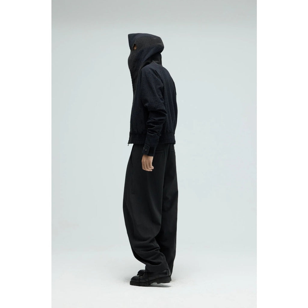 EQUALNEAR - Boxer Hoodie - Black