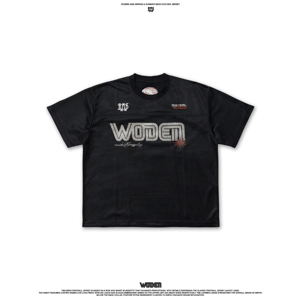 WODEN 2026 Spring & Summer Mesh Soccer Jersey