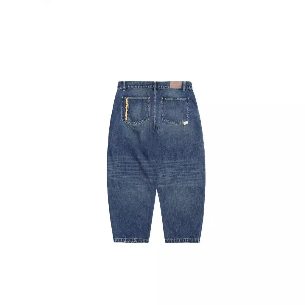 PERSEVERE VINTAGE-WASHED DISTRESSED JEANS