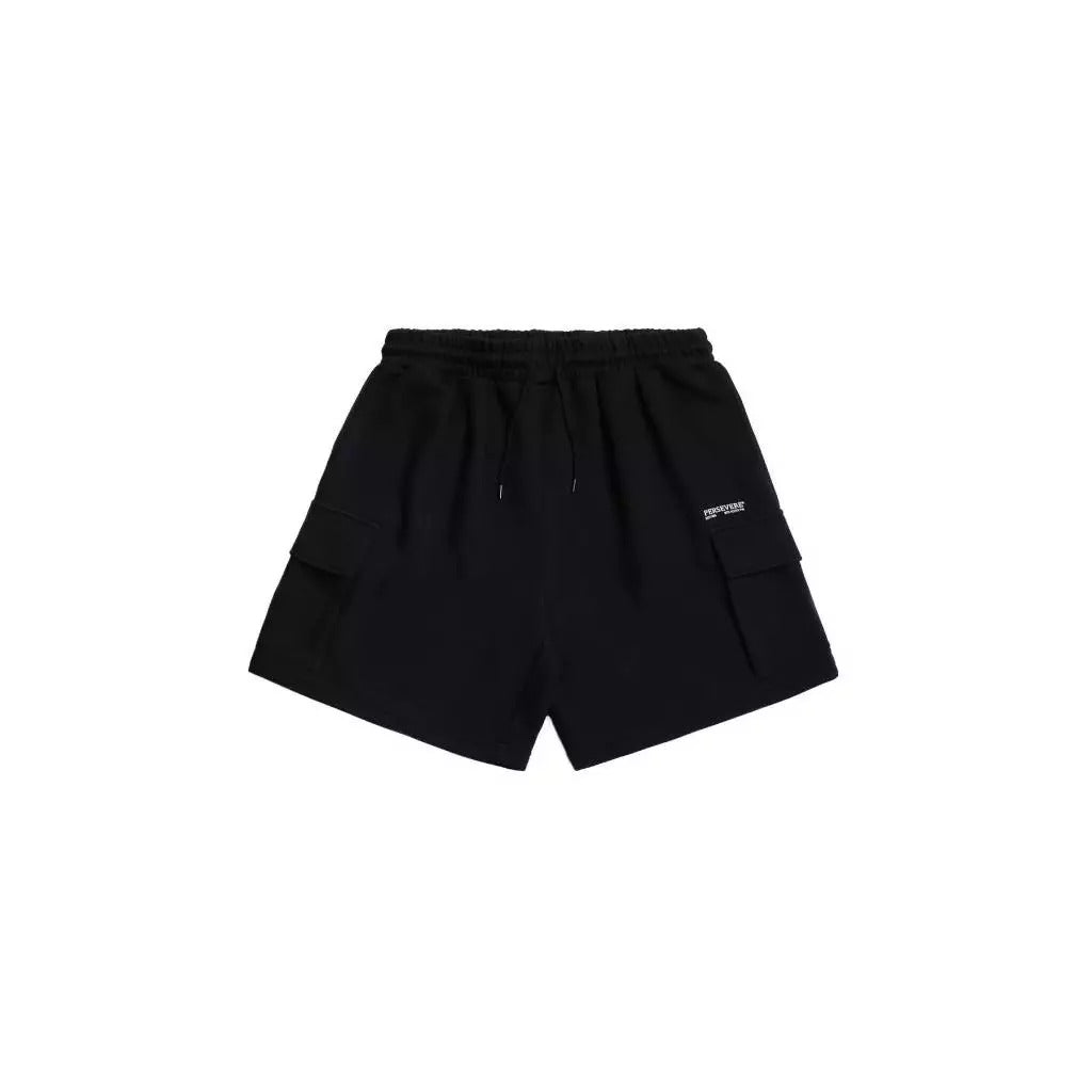 PERSEVERE LOOSE-FIT COTTON SHORTS