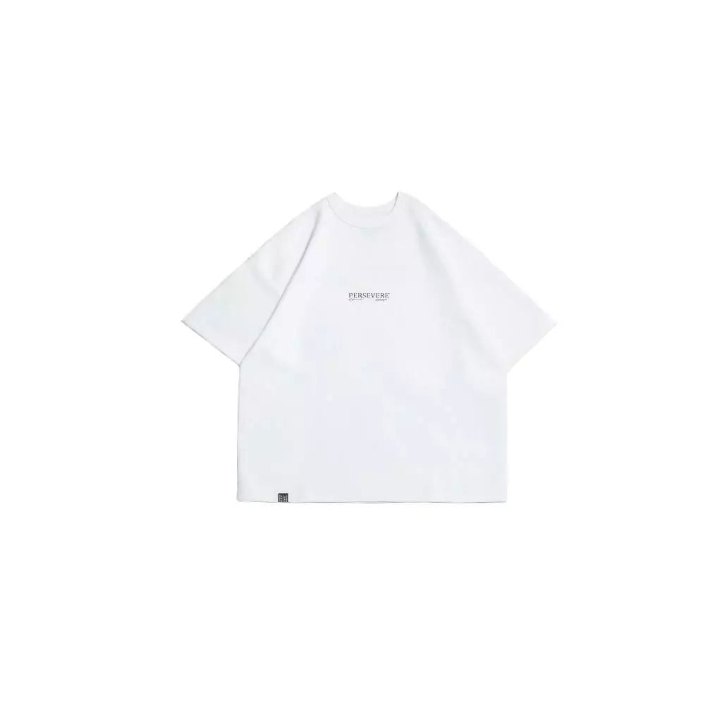 PERSEVERE LOOSE-FIT COTTON T-SHIRT