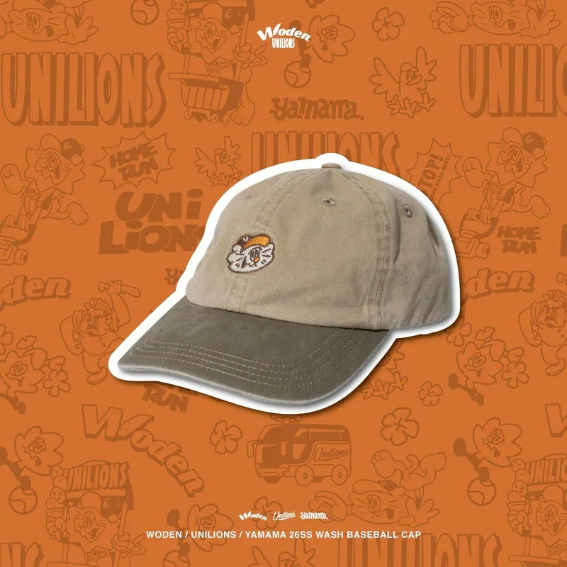 Woden x Unilions x Yamama Wash Baseball Cap