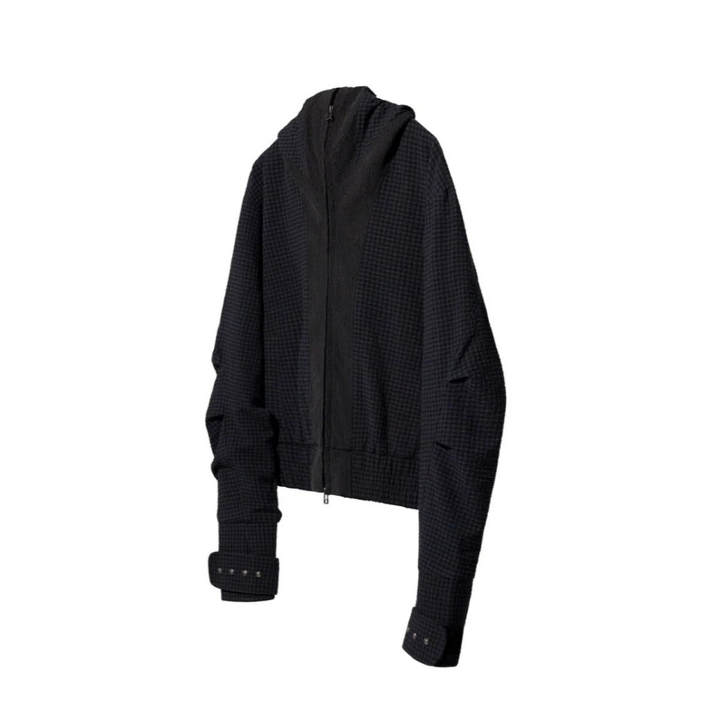 EQUALNEAR - Boxer Hoodie - Black