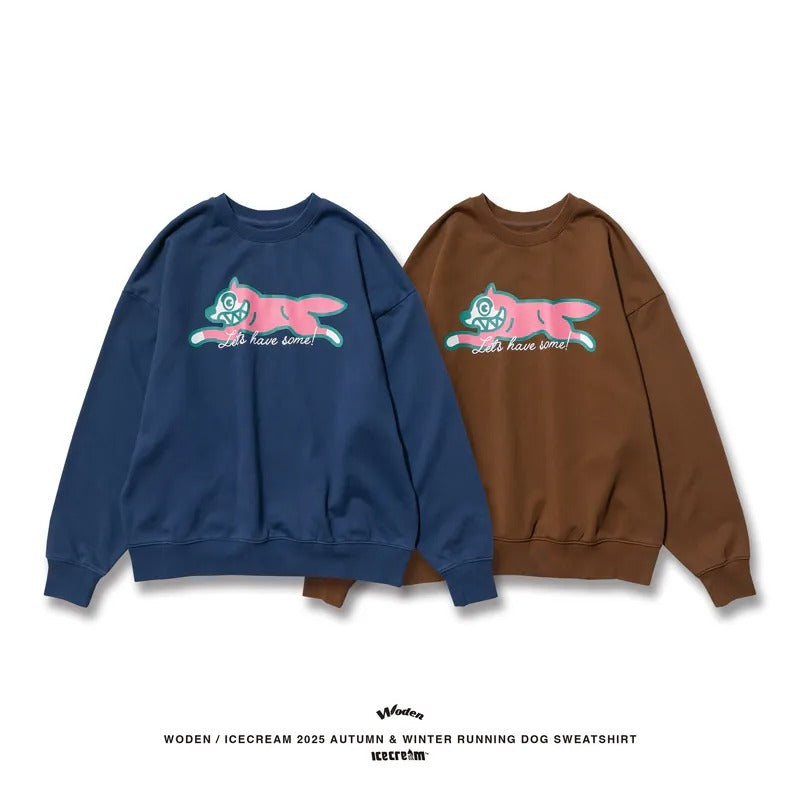 WODEN / ICECREAM 25AW Running Dog Sweatshirt