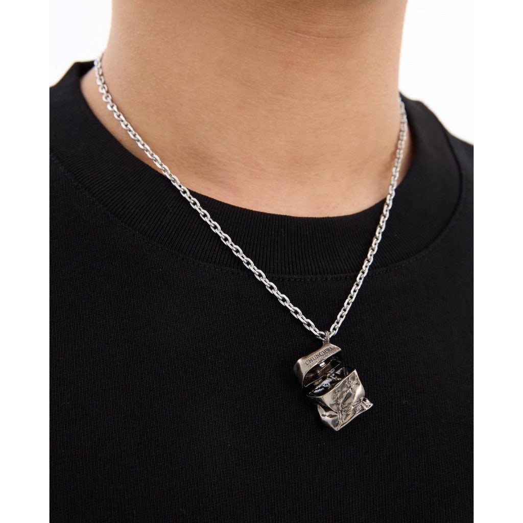 Fe3c - Cigarette Case Necklace 菸盒項鍊