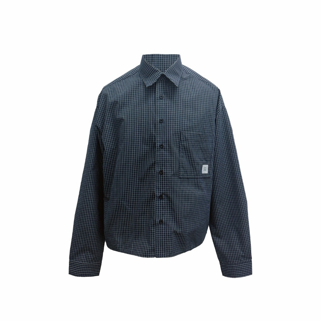 FASHION KILLA - LCI CHECKER BOXY SHIRT