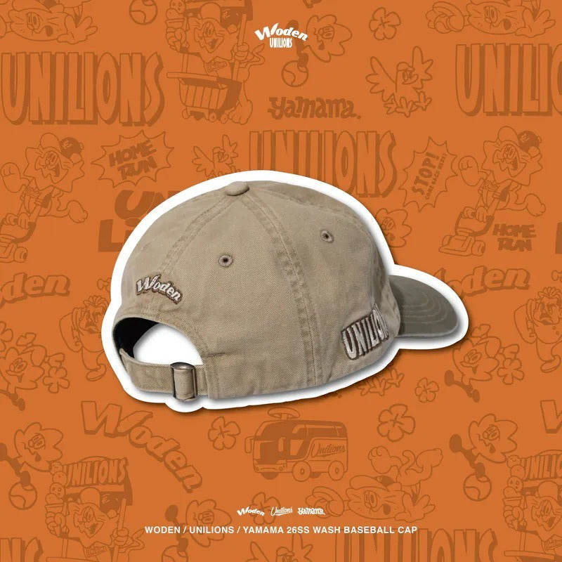 Woden x Unilions x Yamama Wash Baseball Cap
