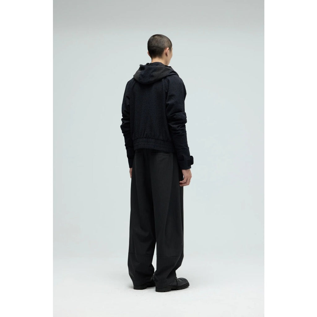EQUALNEAR - Boxer Hoodie - Black