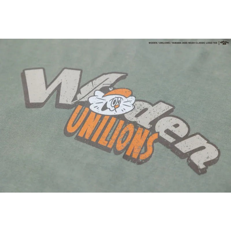 Woden x Unilions x Yamama Wash Classic LOGO Tee