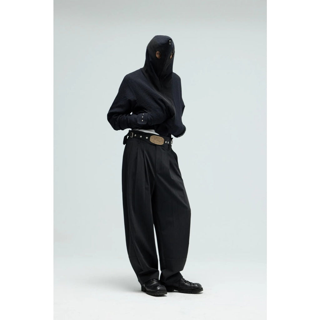 EQUALNEAR - Boxer Hoodie - Black