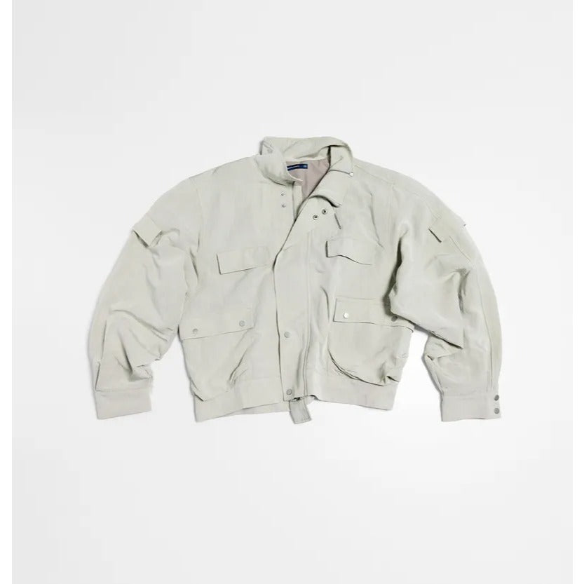 MELSIGN  Zip-up Pocket Short Jacket - 3 Colors