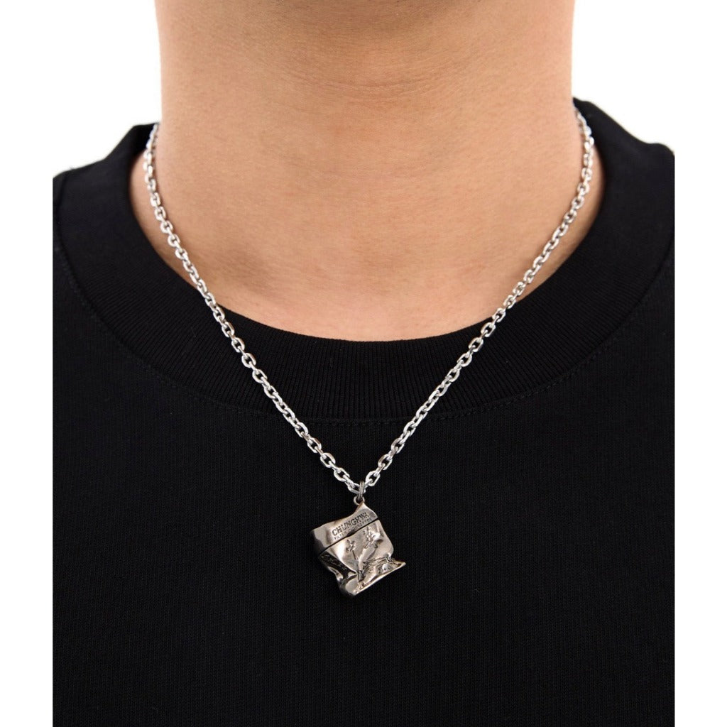 Fe3c - Cigarette Case Necklace 菸盒項鍊