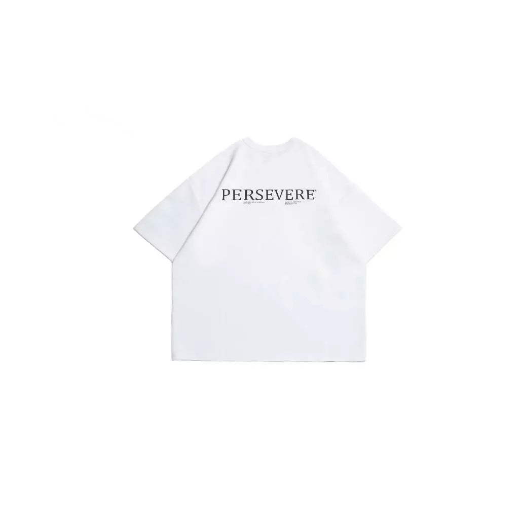 PERSEVERE LOOSE-FIT COTTON T-SHIRT